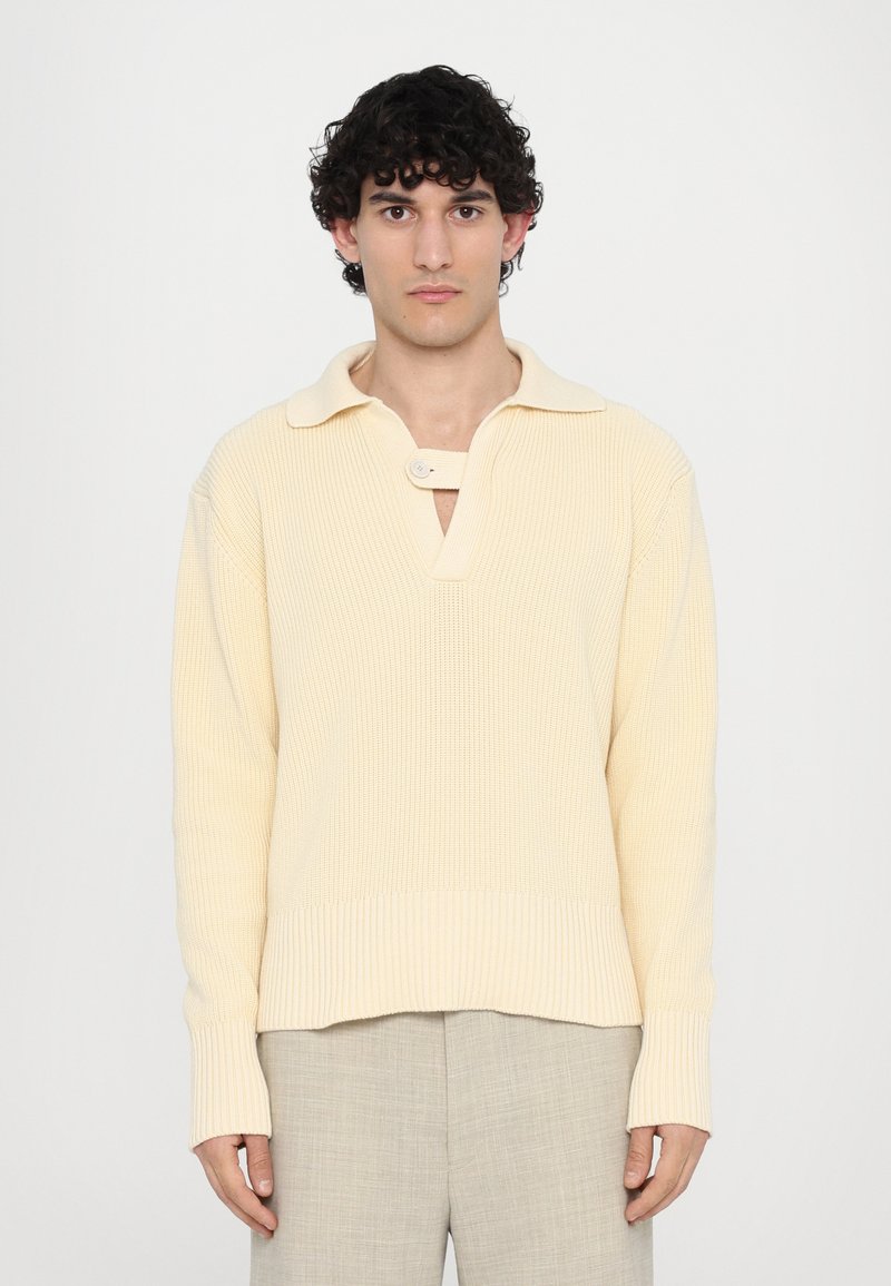 LARDINI - LONG SLEEVE  - Jumper - beige, Enlarge