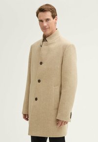 TOM TAILOR Cappotto classico - big beige herringbone optic