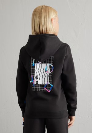 JACK & JONES - Sudadera Roja JJEcorp Logo Sweat Hood Niño