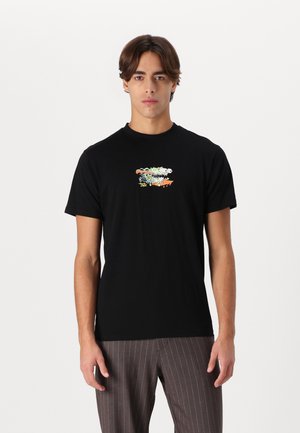 MEEK SCRATCHED SLASHER FRONT UNISEX - T-Shirt print - black