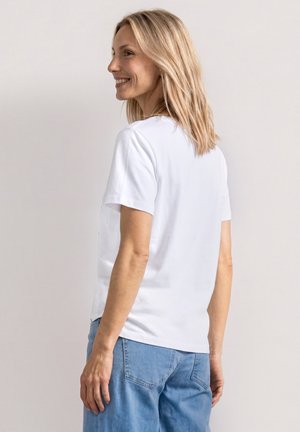 Street One, T-SHIRT MIT RUNDHALS UND FOTOPRINT - T-shirt imprimé - white