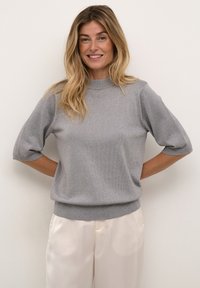 Cream SHIMRA - Tricou basic - grey sliver metallic