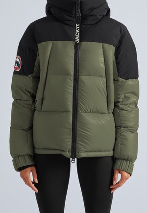 Gewatteerde jas - black