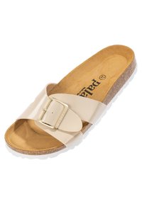 Palado Mules - mottled beige