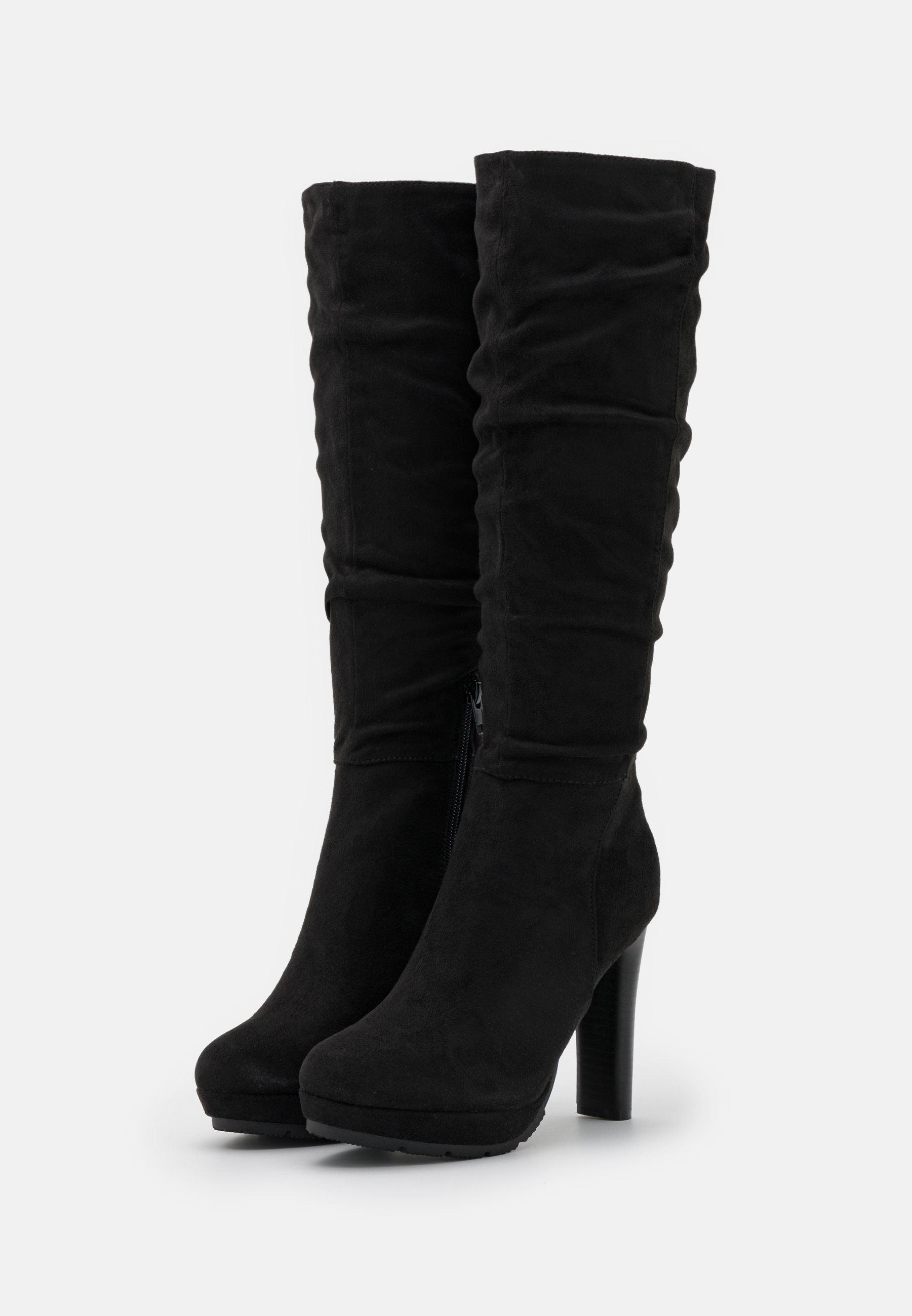 Anna Field Laarzen met hoge hak - black/zwart - Zalando.nl