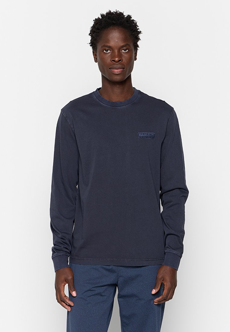 Napapijri Longsleeve donkerblauw Napapijri Longsleeve donkerblauw