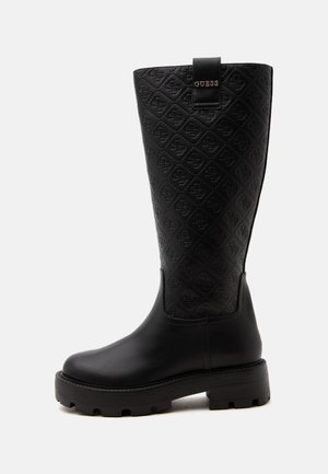 Guess, YAILYN - Ботуши с платформа - black
