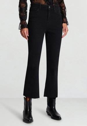 TINTA UNITA - Jeans bootcut - nero denim