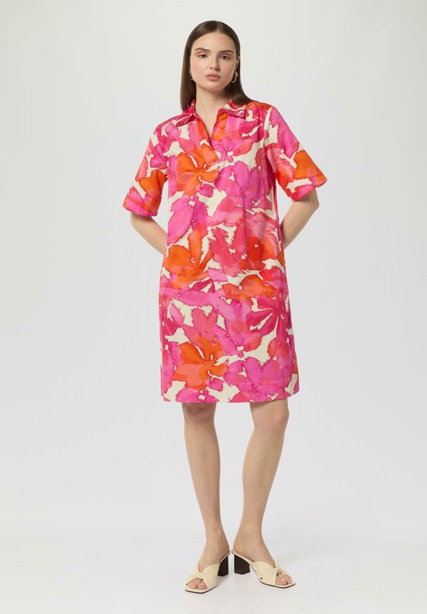 Freizeitkleid - koralle