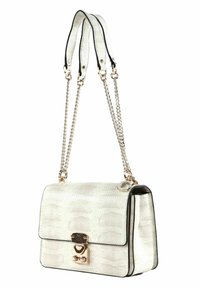 Guess ELIETTE LOGO CONVERTIBLE FLAP - Sac bandoulière - taupe