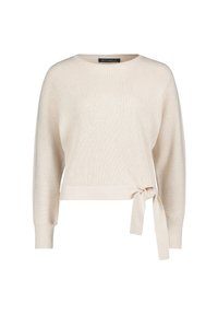Betty Barclay MIT STRUKTUR - Strickpullover - light beige melange