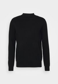 REGULAR FIT - Strickpullover - black
