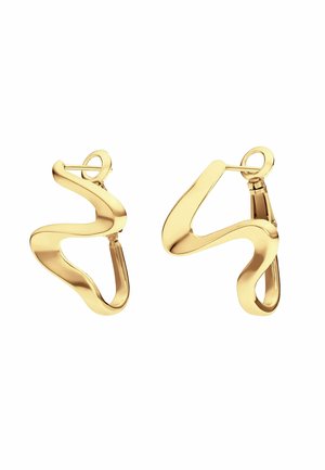 POLIERT - Boucles d'oreilles - goldfarbend