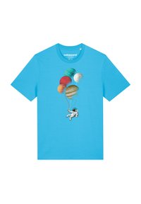 Unausgewählt, aqua blue