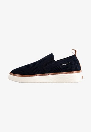 GANT SAN PREP - Slip-ons - marine