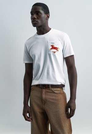 HORSE TEE - Tričko s potlačou - blanc