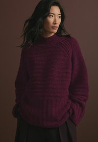 Next Pullover - burgundy red