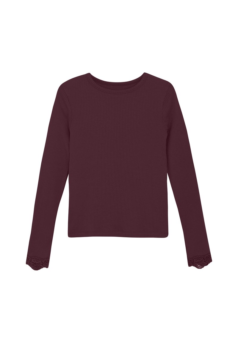 Creamie Langarmshirt - vineyard wine