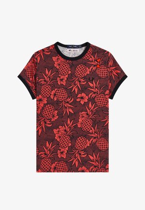Fred Perry, PRINTED - Tričko s potlačou - strawberry cream