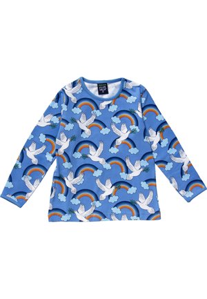 REGENBOGEN PEACE - Top s dlouhým rukávem - blau c blau