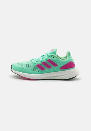 PUREBOOST 22 W - Zapatillas de running neutras - puls mint/lucid fuchsia/footwear white