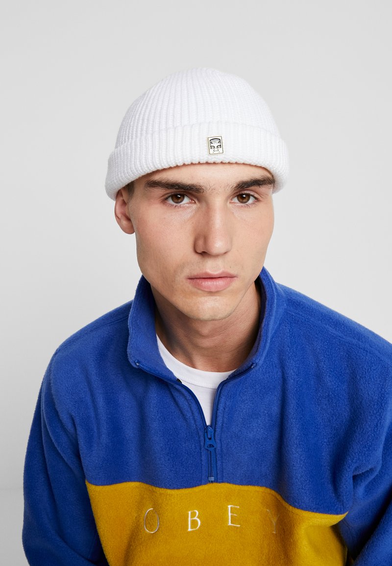 Obey Clothing Micro Beanie Unisex Mutze White Weiss Zalando De