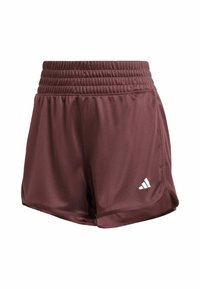 adidas Performance PACER  - Träningsshorts - aurora ruby   white