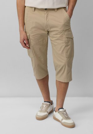 s.Oliver BERMUDA MIT CARGOTASCHEN - Shorts - beige