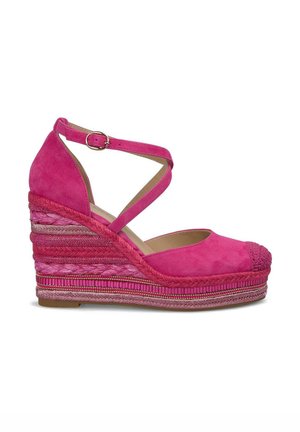 Hoge hakken - fucsia jaspeado