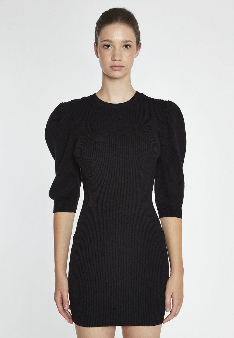 Glamorous PUFF SLEEVE - Etuikleid - black