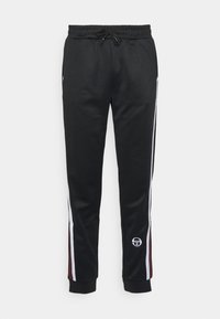 Sergio Tacchini - GRADO TRACKPANT - Træningsbukser - black/port/ white Miniaturebillede 1