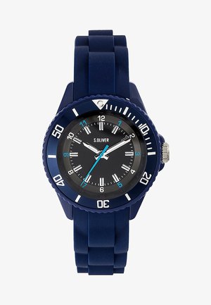 s.Oliver MIT COOLEN FARBDETAILS - Montre - blue