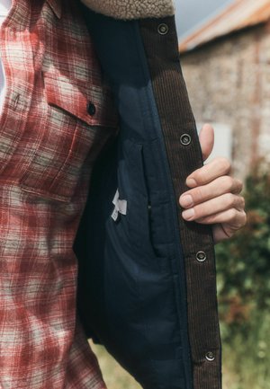 Next, PUFFER QUILTED WESTERN STYLE GILET - Waistcoat - navy