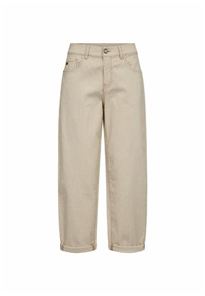 Mos Mosh, MMHELLEN STRIPE PANT - Jeans Relaxed Fit - doeskin