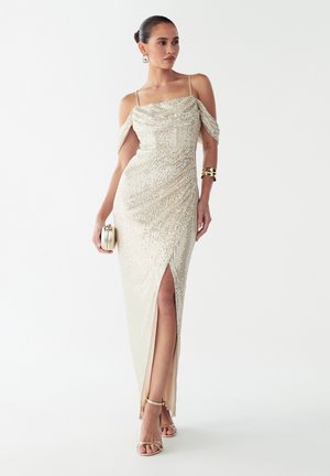 AMALIAH - Oblačila za posebne priložnosti - champagne sequin