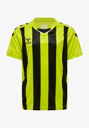 Hummel CORE - T-shirt print - lime popsicle black