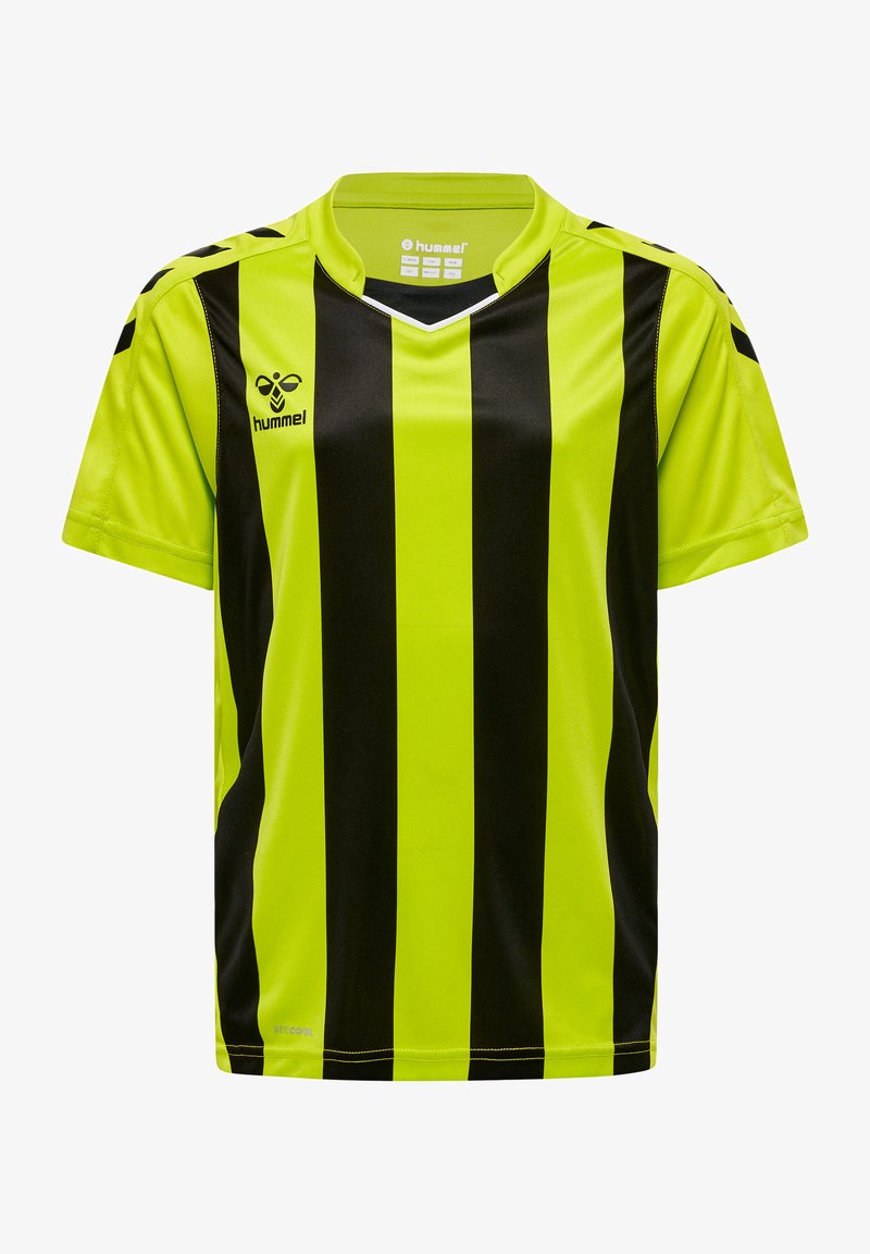 Hummel CORE - T-shirt med print - lime popsicle black