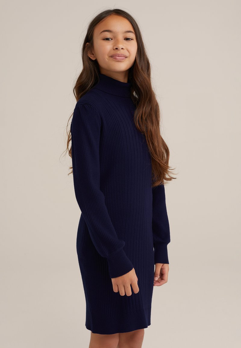 Robe Pull Fille Gris Imprimé Scintillant - Taille 11 Ans - Maille Douce - Toutes Saisons
