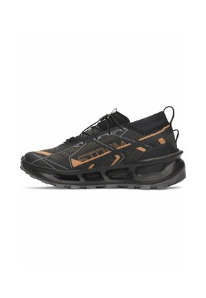 Under Armour, EXPLOR TRAIL WATERPROOF - Обувки за бягане по пресечен терен - ultimate black