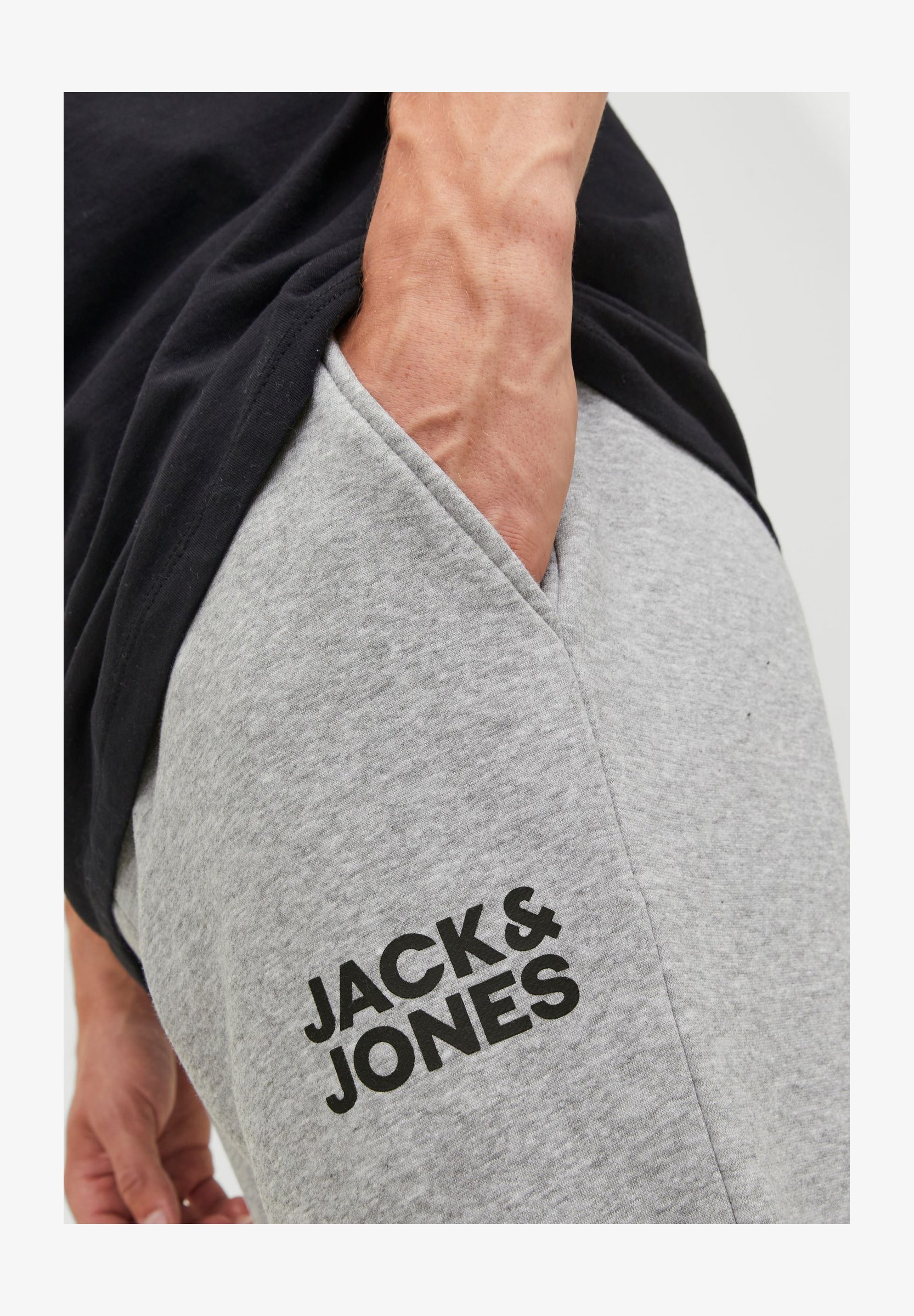 JACK & JONES Jpstgordon Jjmikk Sweat Pant Nafa – Pantaloni Jogging Uomo, Mountain View, Taglia XL