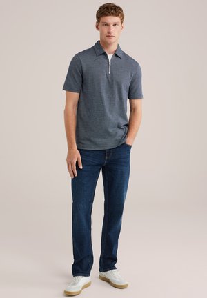 WE Fashion RIDGE - Straight leg jeans - dark blue