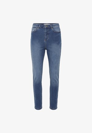 Kaffe WILLOW - Jeans Slim Fit - medium blue denim