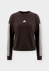 ESSENTIALS 3 STRIPES - Φούτερ - aurora coffee/ivory