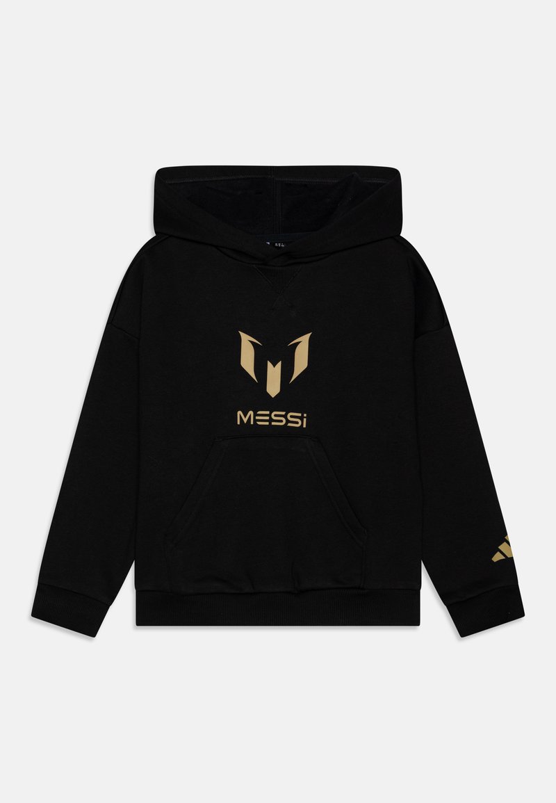 adidas Performance MESSI FLEECE KIDS - Džemperis ar kapuci - black