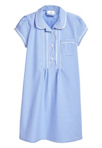 Next - BUTTON FRONT GINGHAM - Vapaa-ajan mekko - blue Pienoiskuva 1