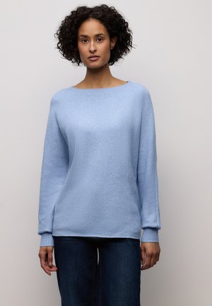 COSY DOLMAN PULLOVER - Pullover - blau