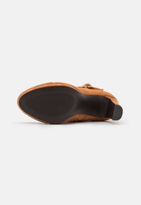 Anna Field Wide Fit Botines de tacón - cognac