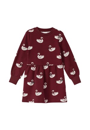 Robe de jour - bordeaux