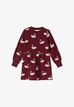 Dnevna haljina - bordeaux