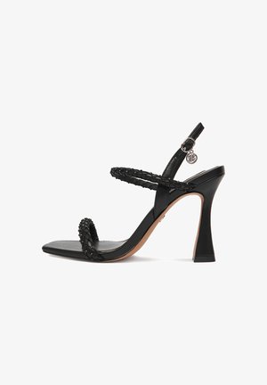 Nine West, - Sandały na obcasie
